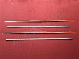 DB Chrome Mercedes W201 Cam Çıtası Nikelajı 1983-1993 4 Parça P.Çelik