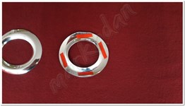 DB Chrome Mercedes Vito W447 Krom Sis Farı Çerçeve Nikelajı 2014 Sonrası 2 Parça P.Çelik