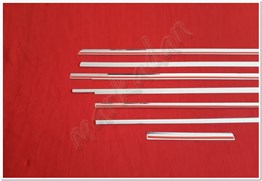 DB Chrome Mercedes Vito W639 Uzun Şasi Cam Çıtası Nikelajı 2004-2014 8 Parça P.Çelik