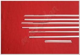 DB Chrome Mercedes Viano W639 Extra Uzun Şasi Cam Çıtası Nikelajı 2004-2014 8 Parça P.Çelik