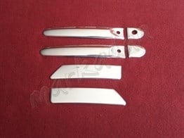 DB Chrome Nissan Juke Sensörlü Kapı Kolu Nikelajı 2010-2019 4 Kapı P.Çelik