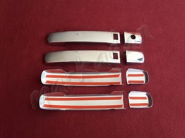 DB Chrome Nissan Qashqai Sensörlü Kapı Kolu Nikelajı 2007-2014 4 Kapı P.Çelik