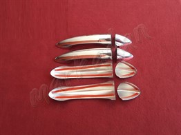 DB Chrome Opel Astra K Kapı Kolu Nikelajı 2015 Sonrası Sensörsüz 4 Kapı P.Çelik