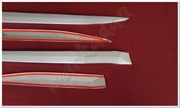 DB Chrome Peugeot 2008 Krom Yan Kapı Çıtası 2020 Sonrası 4 Parça P.Çelik