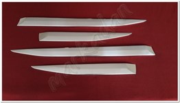 DB Chrome Peugeot 2008 Krom Yan Kapı Çıtası 2020 Sonrası 4 Parça P.Çelik