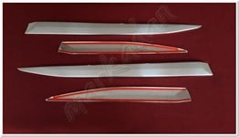 DB Chrome Peugeot 2008 Krom Yan Kapı Çıtası 2020 Sonrası 4 Parça P.Çelik