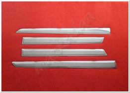 DB Chrome Peugeot Partner Tepee Krom Yan Kapı Çıtası 2008-2018 4 Parça P.Çelik