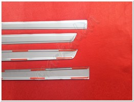 DB Chrome Peugeot Partner Tepee Krom Yan Kapı Çıtası 2008-2018 4 Parça P.Çelik