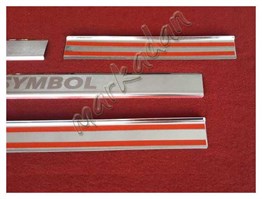 Db Chrome Renault Symbol Kapı Eşiği 2009-2012 4 Parça Paslanmaz Çelik