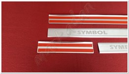 Db Chrome Renault Symbol Kapı Eşiği 2013-2021 4 Parça Paslanmaz Çelik