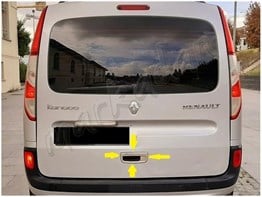 DB Chrome Mercedes Citan Bagaj Açma Nikelajı 2013-2020 P.Çelik