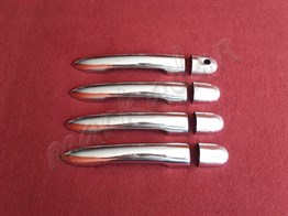 DB Chrome Renault Kangoo Kapı Kolu Nikelajı 2008-2020 4 Kapı P.Çelik