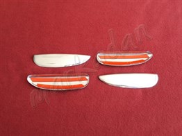 DB Chrome Renault Megane 1 Kapı Kolu Nikelajı 1996-2004 4 Kapı P.Çelik