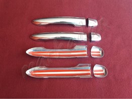 DB Chrome Renault Scenic 2 Kapı Kolu Nikelajı 2003-2009 4 Kapı P.Çelik