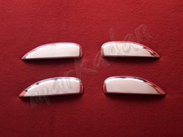 DB Chrome Renault Symbol Kapı Kolu Nikelajı 2013-2021 4 Kapı P.Çelik