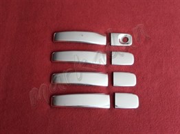 DB Chrome Renault Trafic Kapı Kolu Nikelajı 2001-2014 4 Kapı P.Çelik