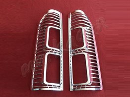 DB Chrome Renault Trafic Stop Çerçevesi 2015 Sonrası 2 Parça Abs Krom