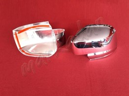 DB Chrome VW Caddy Krom Ayna Kapağı 2015-2020 2 Parça Abs Krom