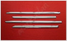 DB Chrome VW Caddy Krom Yan Kapı Çıtası 2015-2020 4 Parça P.Çelik