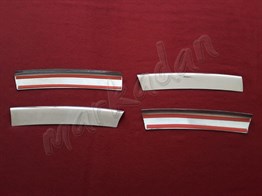 DB Chrome VW Golf 4 Ön Panjur Nikelajı 1998-2004 4 Parça P.Çelik