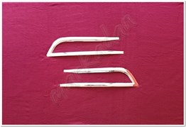 DB Chrome VW Passat B8 Sis Farı Çercevesi 2015-2019 2 Parça P.Çelik