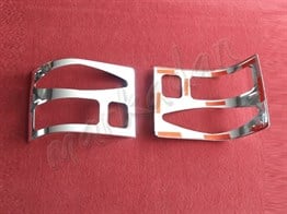 DB Chrome VW T4 Multivan Stop Çerçeve Nikelajı 1995-2003 2 Parça P.Çelik