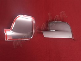 DB Chrome VW T5 Caravelle Krom Ayna Kapağı 2003-2010 2 Parça Abs Krom