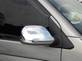 DB Chrome VW T5 Transporter Krom Ayna Kapağı 2010-2014 2 Parça Abs Krom