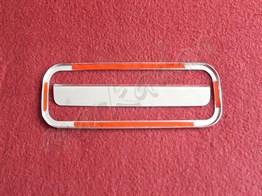 DB Chrome VW T5 Transporter Bagaj Açma Nikelajı 2010-2014 2 Parça P.Çelik