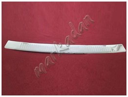 DB Chrome VW T6 Transporter Arka Tampon Üstü Nikelaj 2015-2024 Paslanmaz Çelik