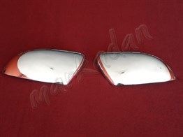 DB Chrome VW Touran Krom Ayna Kapağı 2009 Sonrası 2 Parça P.Çelik