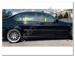 Markadan Bmw E46 Sedan Krom Cam Çıtası 1998-2006 4 Parça Paslanmaz Çelik