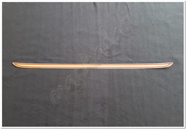 Markadan Citroen C4 HB Krom Bagaj Alt Çıta 2010-2020 Paslanmaz Çelik