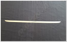 Markadan Citroen C4 HB Krom Bagaj Alt Çıta 2010-2020 Paslanmaz Çelik