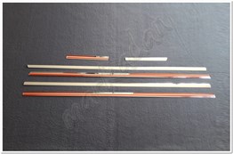 Markadan Citroen C5 Krom Cam Çıtası 2001-2007 6 Parça Paslanmaz Çelik