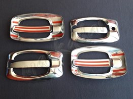 Markadan Citroen Jumper Krom Kapı Kolu 2006 Sonrası 4 Kapı 8 Parça Paslanmaz Çelik