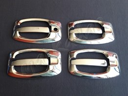 Markadan Citroen Jumper Krom Kapı Kolu 2006 Sonrası 4 Kapı 8 Parça Paslanmaz Çelik