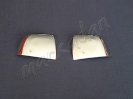 Markadan Fiat Doblo Krom Ayna Kapağı 2010-2023 2 Parça Paslanmaz Çelik