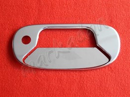 Markadan Fiat Doblo Krom Bagaj Açma 2000-2012 2 Parça Paslanmaz Çelik