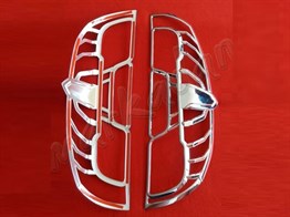 Markadan Fiat Doblo Krom Stop Çerçevesi 2015-2023 2 Parça Abs Krom