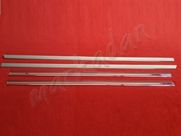 Markadan Fiat Egea Cross Krom Cam Çıtası 2021 Sonrası 4 Parça Paslanmaz Çelik