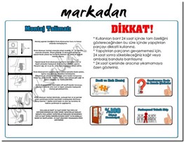 Markadan Fiat Grande Punto Krom Bagaj Alt Çıta 2006-2017 Paslanmaz Çelik