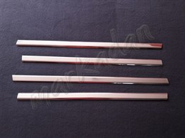 Markadan Fiat Palio Krom Cam Çıtası 1998-2011 4 Parça Paslanmaz Çelik