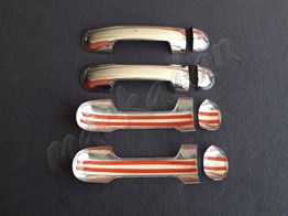 Markadan Ford Connect Krom Kapı Kolu 2002-2014 4 Kapı Paslanmaz Çelik