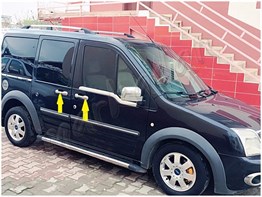 Markadan Ford Connect Krom Kapı Kolu 2002-2014 4 Kapı Paslanmaz Çelik