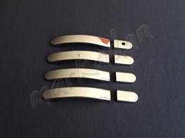 Markadan Ford Fiesta Krom Kapı Kolu 2002-2008 4 Kapı Paslanmaz Çelik