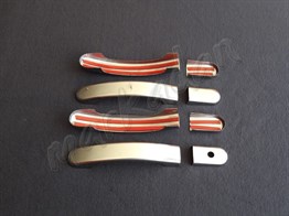 Markadan Ford Fiesta Krom Kapı Kolu 2002-2008 4 Kapı Paslanmaz Çelik