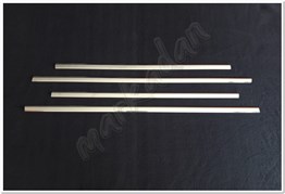Markadan Ford Focus Sedan Krom Cam Çıtası 2005-2011 4 Parça Paslanmaz Çelik