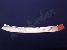 Markadan Ford Tourneo Courier Krom Arka Tampon Eşiği 2014-2023 Paslanmaz Çelik