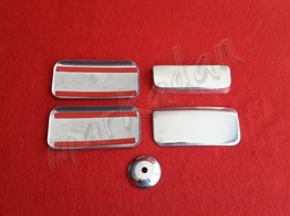 Markadan Ford Transit Krom Kapı Kolu 2003-2013 4 Kapı 5 Parça Paslanmaz Çelik